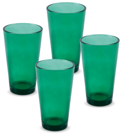 Set x 4 vasos GREEN MARKET